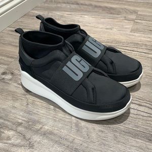 NIB UGG Black Neutra Logo Sneakers